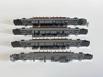 谷川製作所　名鉄3900系車体バラキット4両入りセット台車、床下器具付き 谷川製作所 名鉄3900系車体バラキット4両入りセット台車、床下